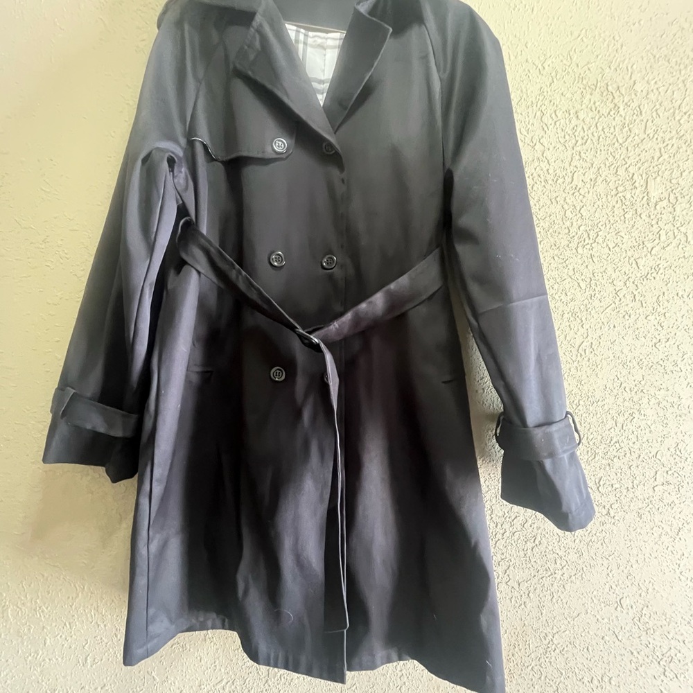 Classic Black Kids Raincoat